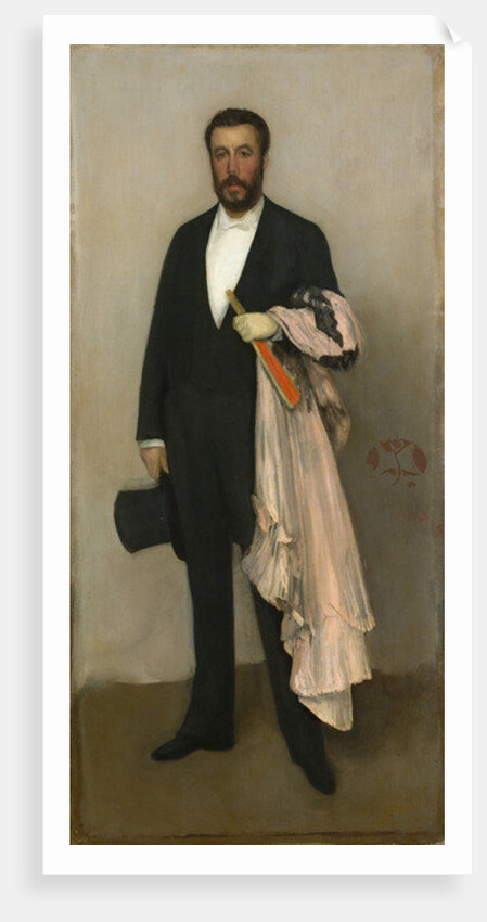 Portrait of Theodore Duret, 1883 by James Abbott McNeill Whistler
