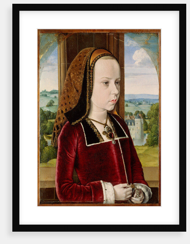 Portrait of Margaret of Austria, c.1490 by Master of Moulins