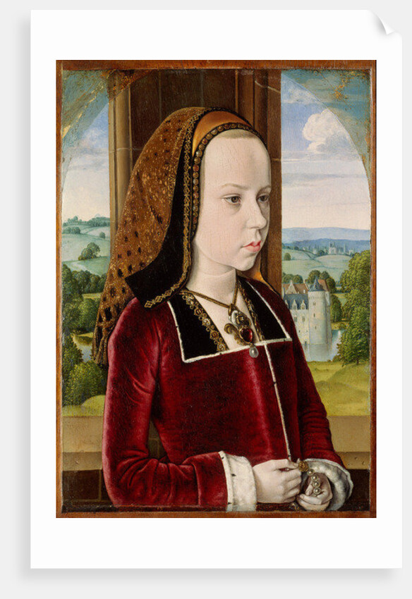 Portrait of Margaret of Austria, c.1490 by Master of Moulins