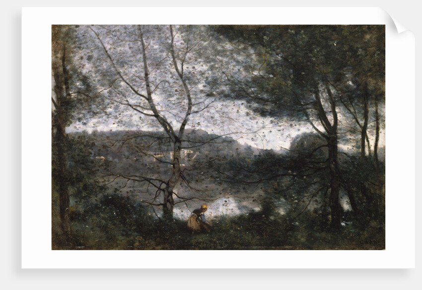 Ville d'Avray, 1870 by Jean Baptiste Camille Corot