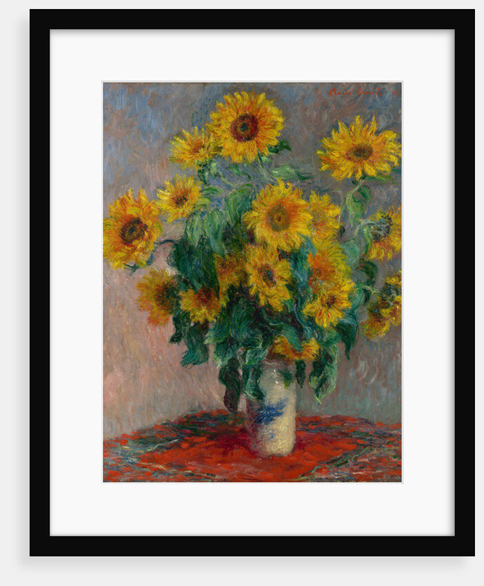 Bouquet of Sunflowers, 1881 by Claude Monet