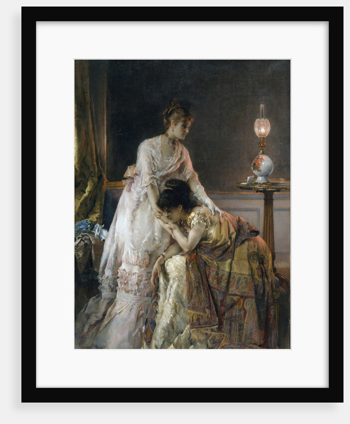 After the Ball, 1874 by Alfred Emile Stevens