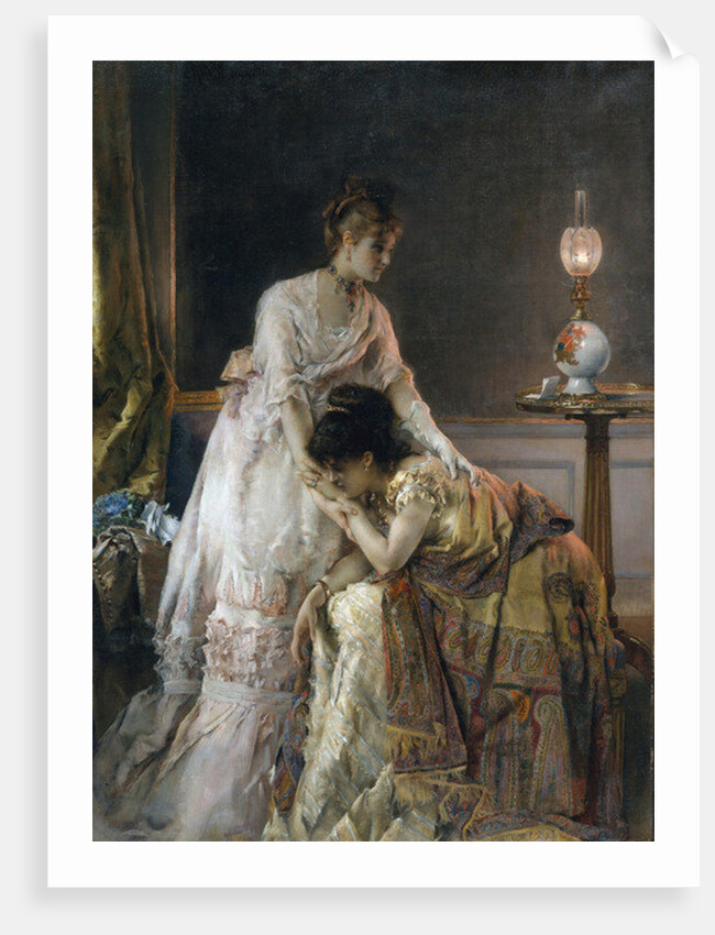 After the Ball, 1874 by Alfred Emile Stevens