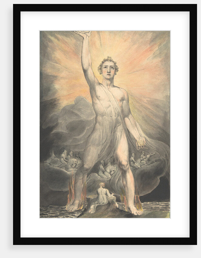 The Angel of Revelation, c.1805 by William Blake