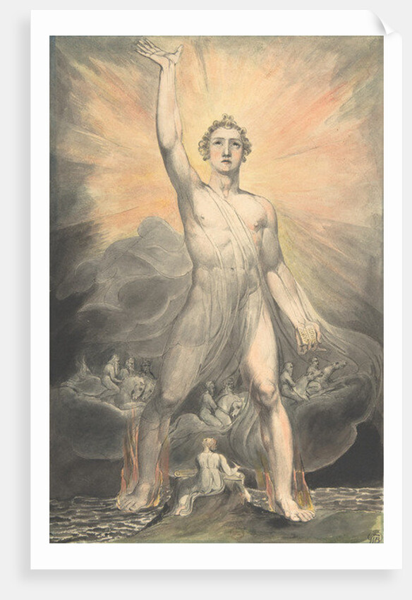 The Angel of Revelation, c.1805 by William Blake