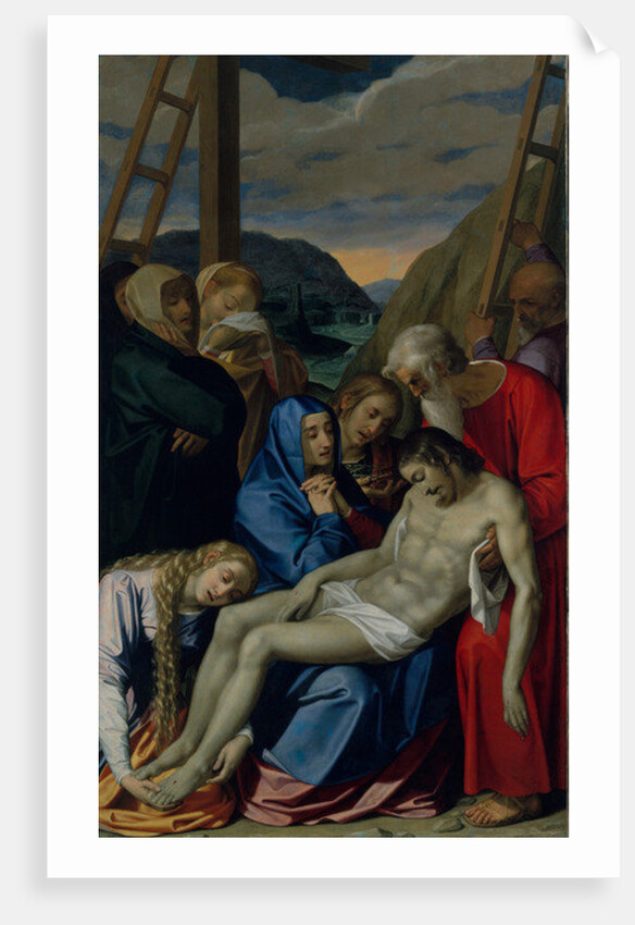 Pieta, 1593 by Scipione Pulzone