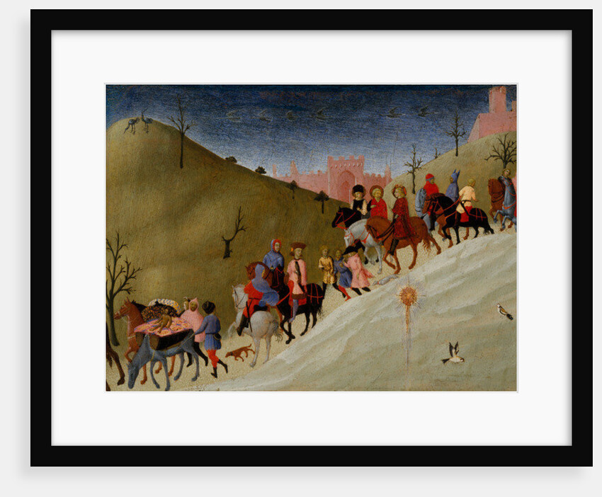 The Journey of the Magi, c.1433-5 by Sassetta