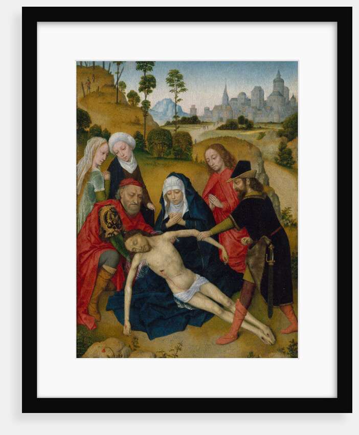 The Lamentation, 1470s by Simon Marmion