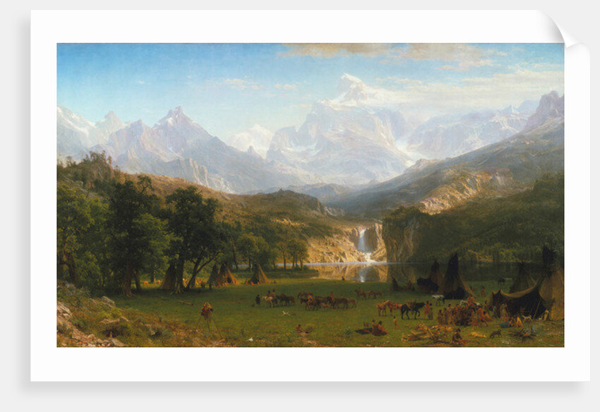 Rocky Mountains, Lander's Peak, 1863 by Albert Bierstadt