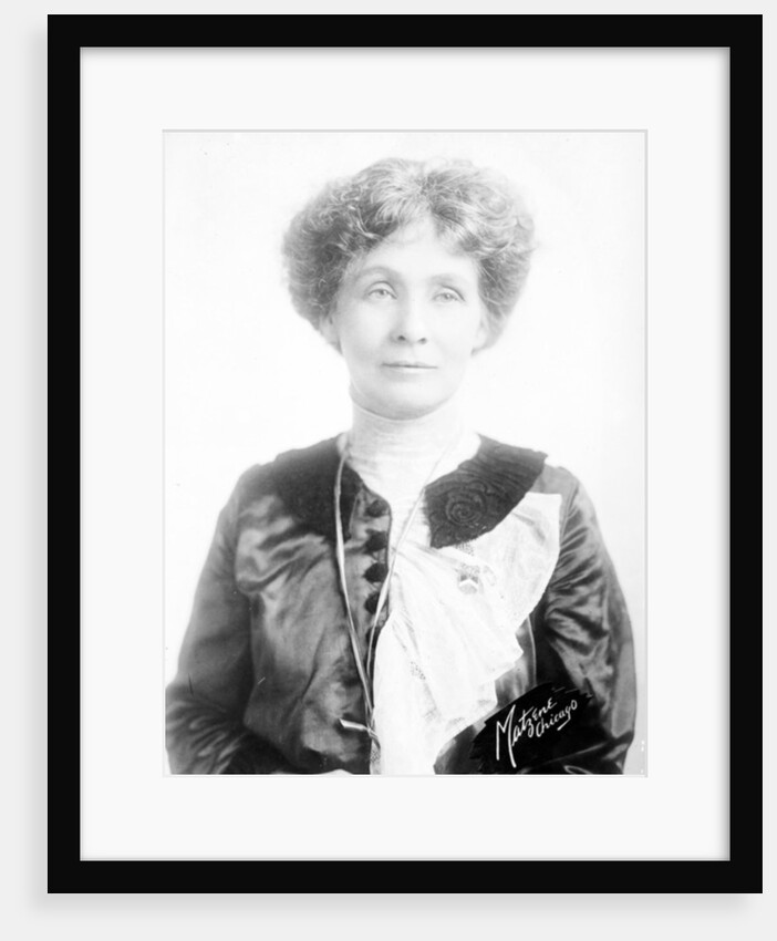 Mrs. Emmeline Pankhurst, 1912 by Anonymous