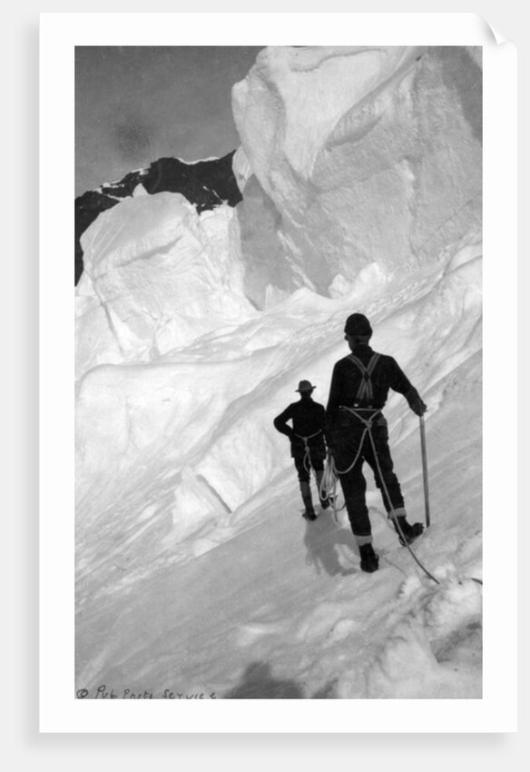Climbing Mt. McKinley, c.1900-23 by Anonymous
