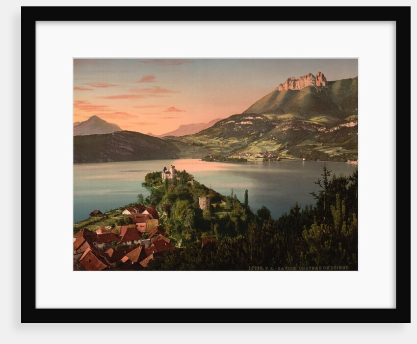 Chateau de Duingt, Annecy in France, c.1890-c.1900 by Anonymous