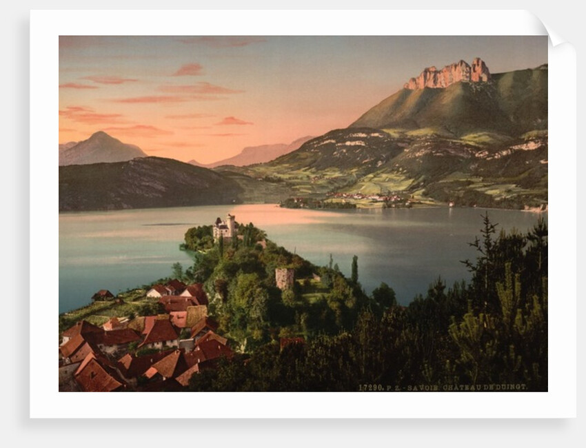 Chateau de Duingt, Annecy in France, c.1890-c.1900 by Anonymous