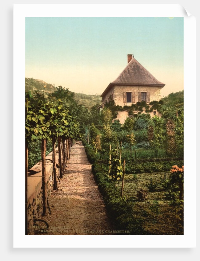 House of Rousseau, Charmelles,, Chambery in France, c.1890-c.1900 by Anonymous