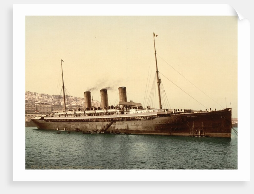 Steamship 'Normannia', Algeria, c.1899 by Anonymous