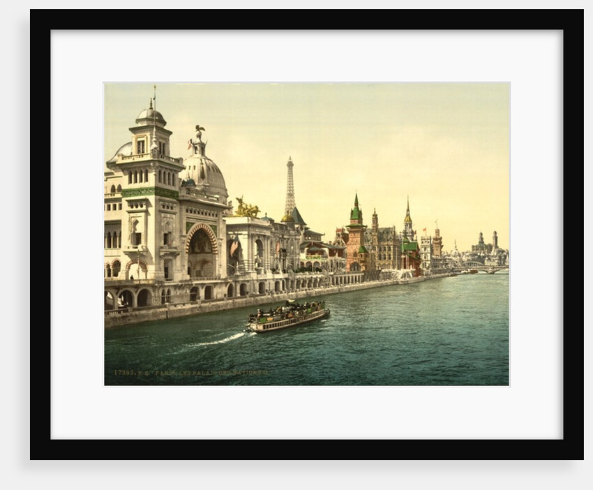 The Pavilions of the Nations, II, Exposition Universal, Paris, France, c.1890-1900 by Anonymous