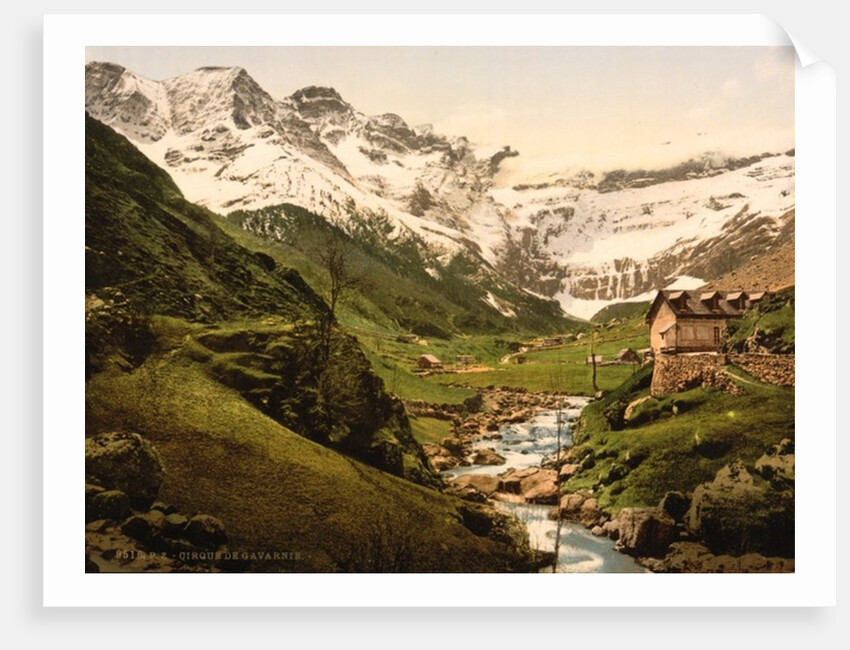 La Cirque, Gavarnie, Pyrenees, France, c.1890-c.1900 by Anonymous
