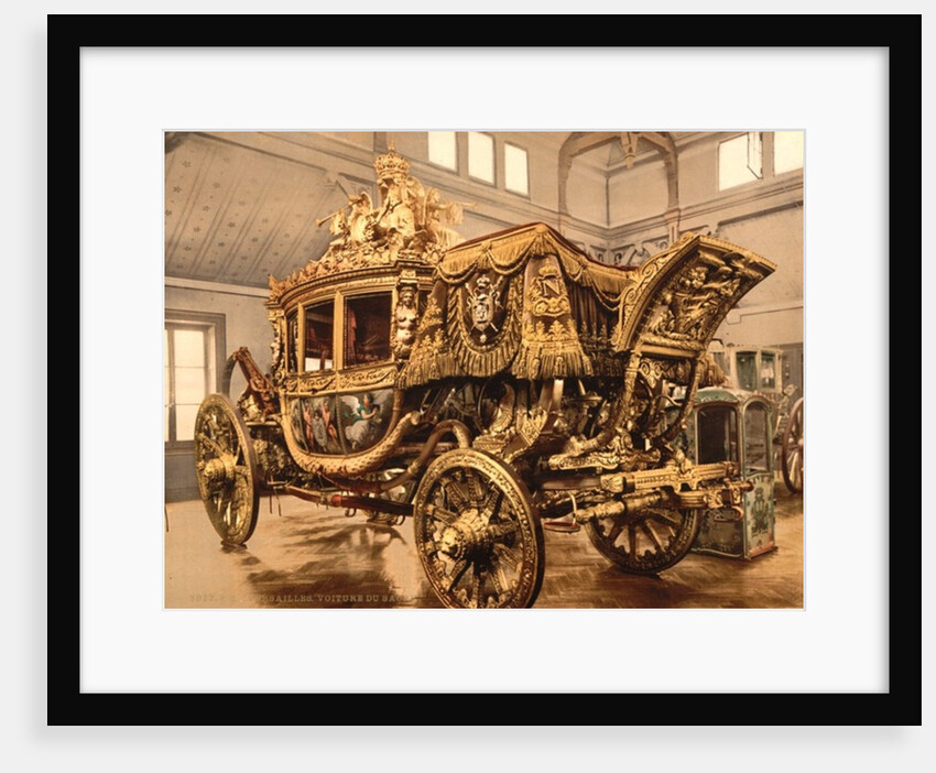 Charles X, carriage, Versailles, France, c.1890-c.1900 by Anonymous