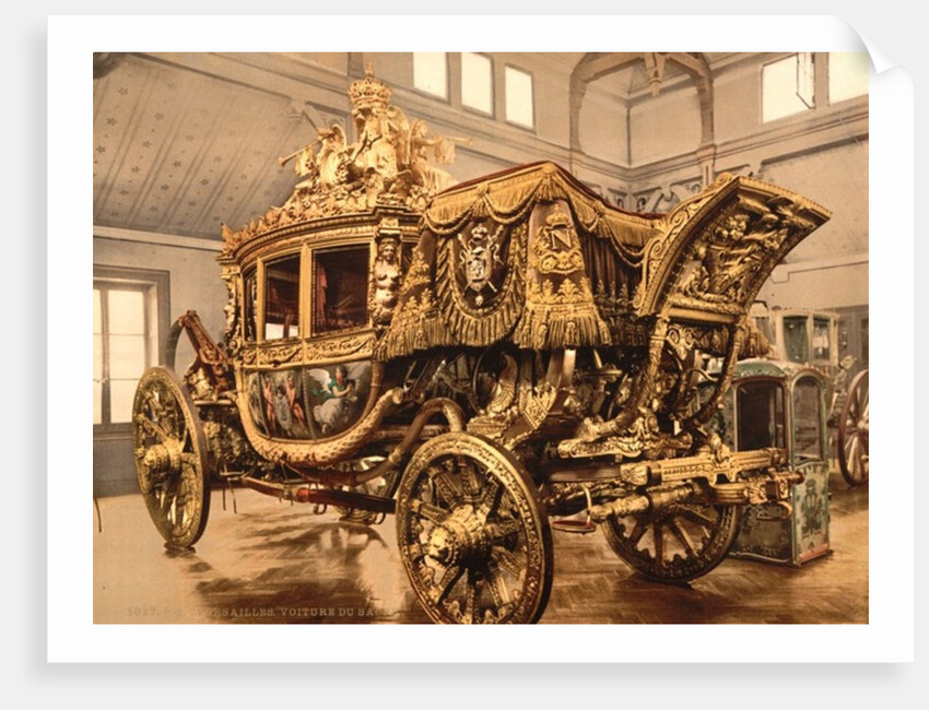 Charles X, carriage, Versailles, France, c.1890-c.1900 by Anonymous