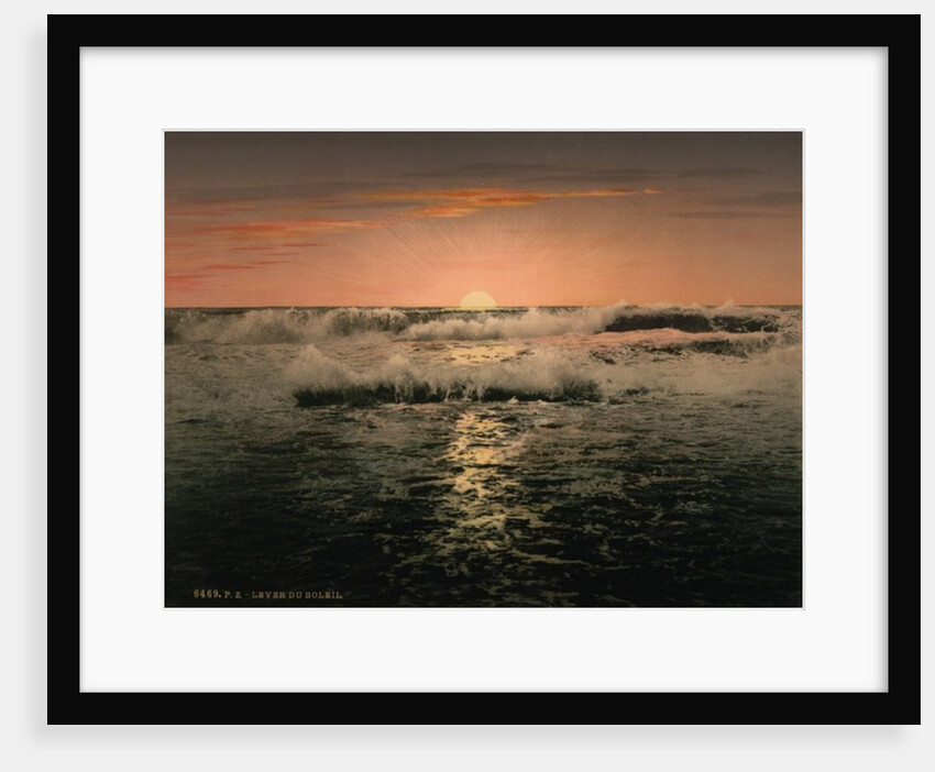 Sunrise, Ventimiglia, Rivier, c.1890-1900 by Anonymous