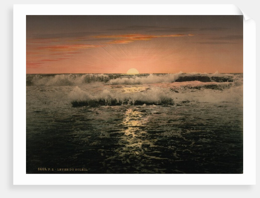 Sunrise, Ventimiglia, Rivier, c.1890-1900 by Anonymous