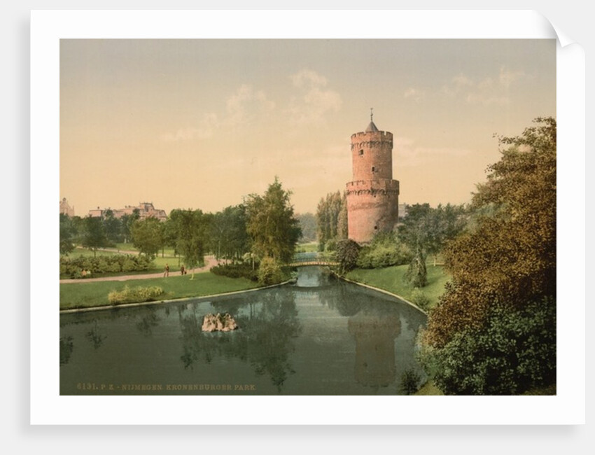 The Kronenbourg Park, Nymegen, Holland, c.1890-c.1900 by Anonymous