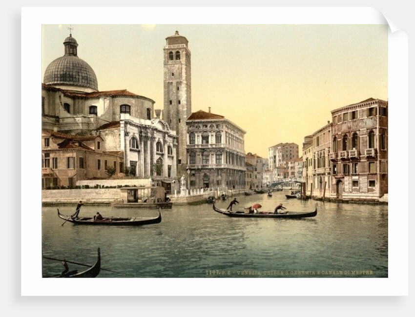 San Geremia Church, Venice, Italy, c.1890-c.1900 by Anonymous