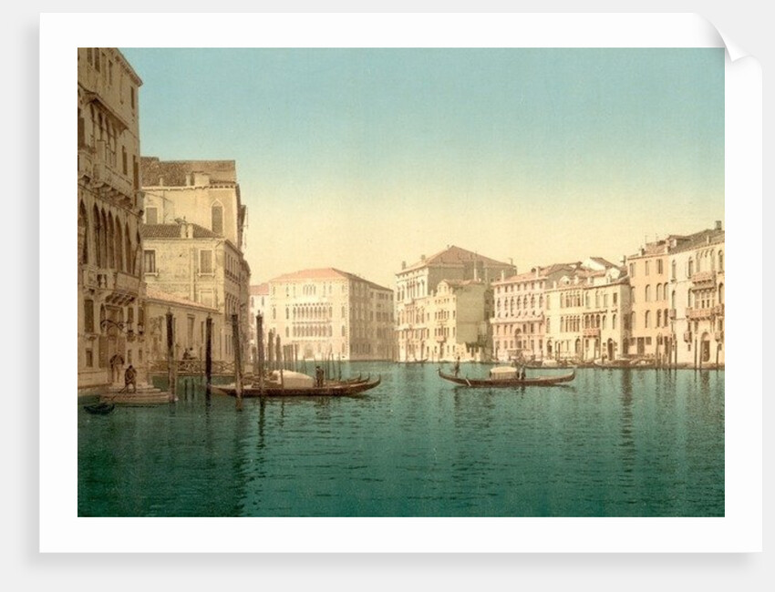 Grand Canal, Venice, Italy, c.1890-c.1900 by Anonymous
