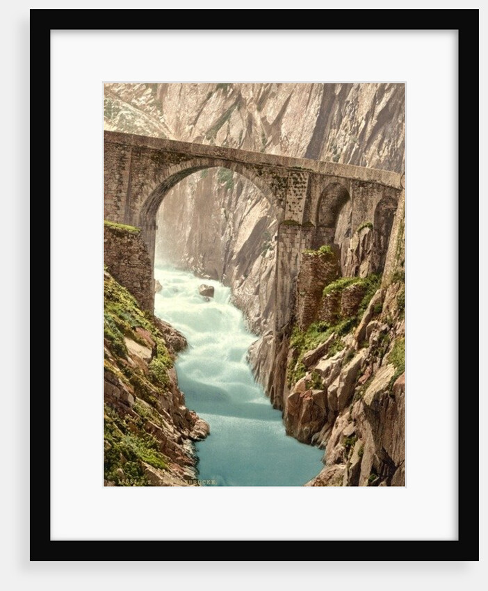 Devil's Bridge, Andermatt, Switzerland by Anonymous