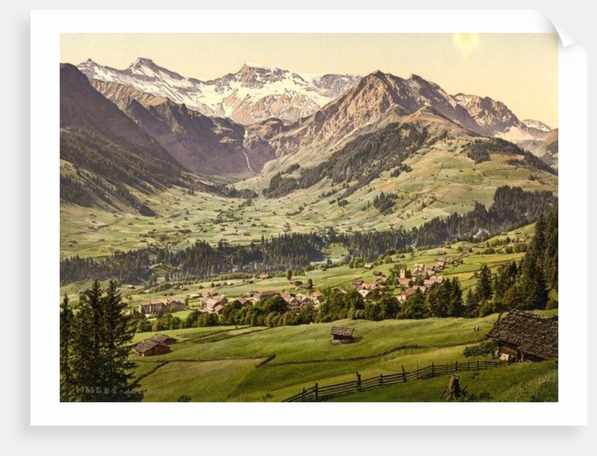 Adelboden, general view, Bernese Oberland, Switzerland, c.1890-c.1900 by Anonymous