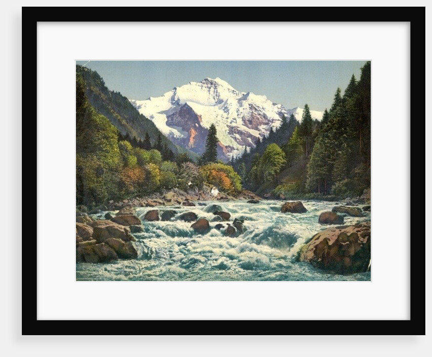 Gorge of the Lütschine River, Bernese Oberland, Switzerland, c.1890-c.1900 by Anonymous