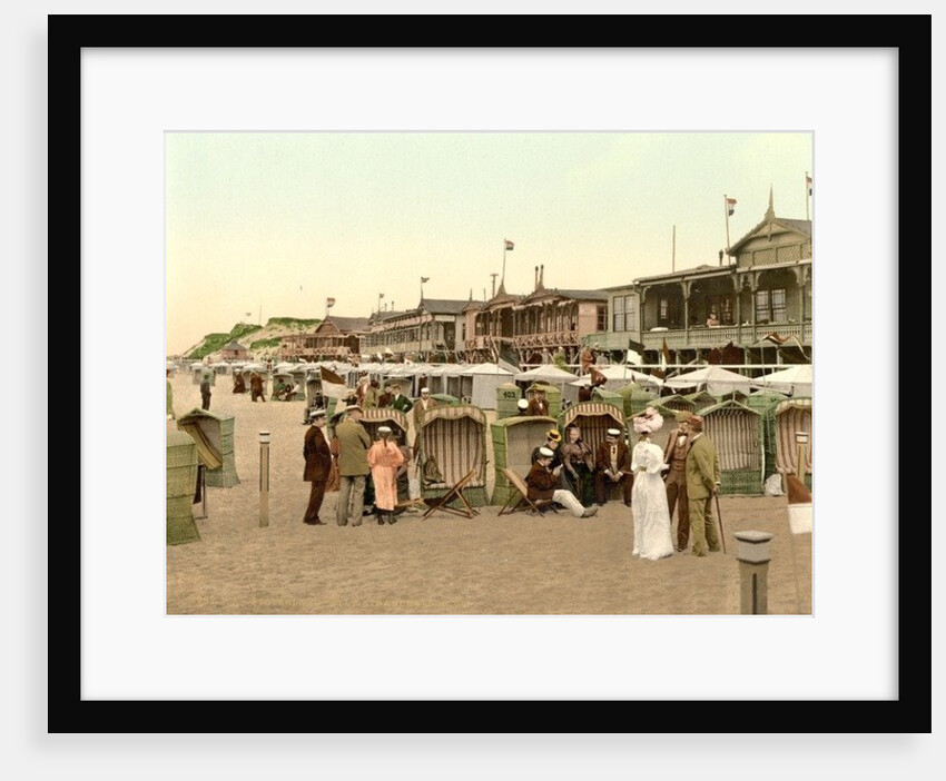 The chalets, III., Westerland, Sylt, Schleswig-Holstein, Germany, c.1890-c.1900 by Anonymous