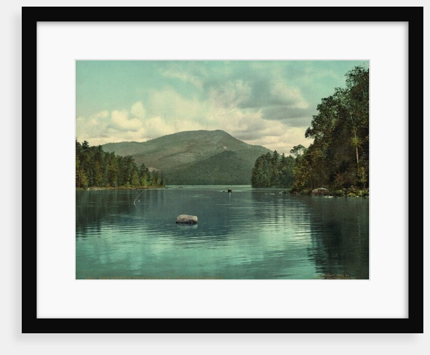 Blue Mountain from Eagle Lake, Adirondack Mountains, c.1902 by Unknown photographer