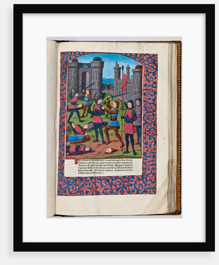 First Jewish-Roman War in Jerusalem, 70 AD by French School