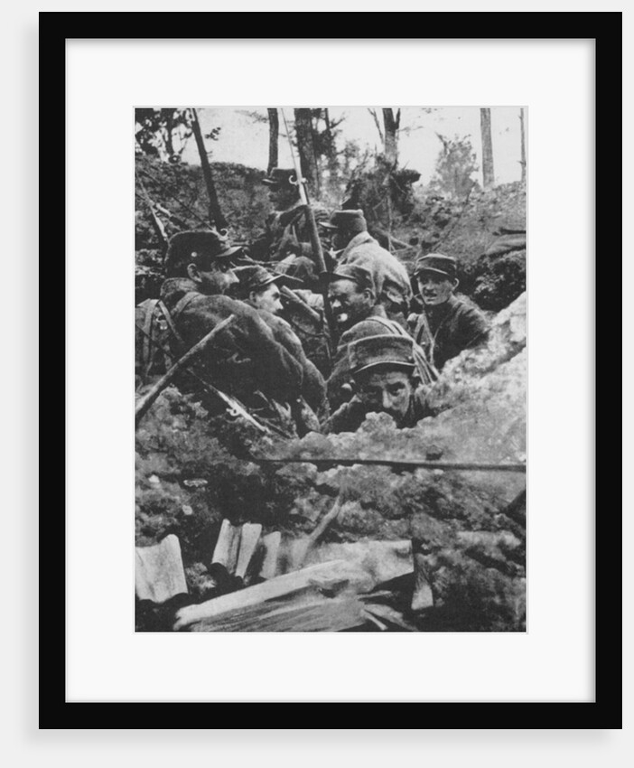 Portuguese Expeditionary force at the Battle of the Lys, 1918 by Anonymous