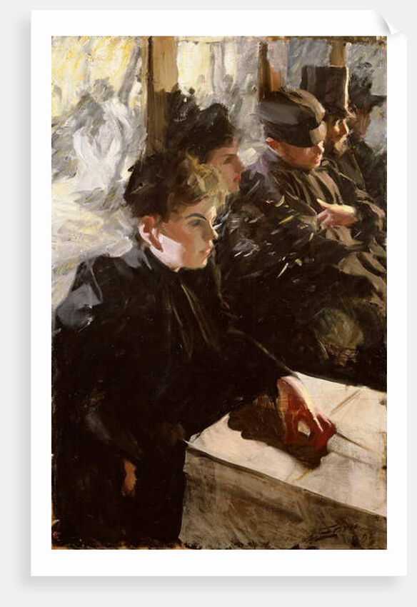 Omnibus I, 1895 by Anders Leonard Zorn