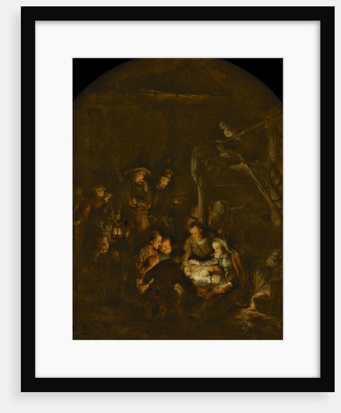 The Adoration of the Shepherds, 1646 by Rembrandt Harmensz. van Rijn