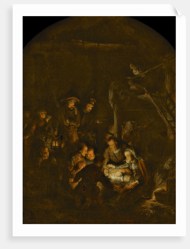 The Adoration of the Shepherds, 1646 by Rembrandt Harmensz. van Rijn