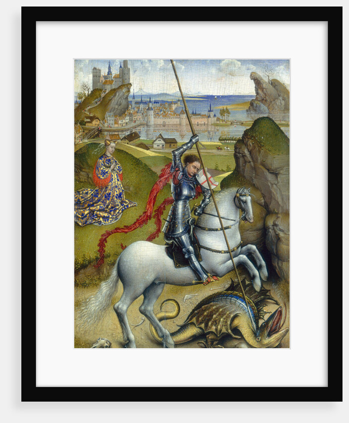 St. George and the Dragon, c.1432/1435 by Rogier van der Weyden