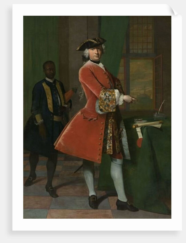 Portrait of Jan Pranger, 1742 by Frans van der Mijn