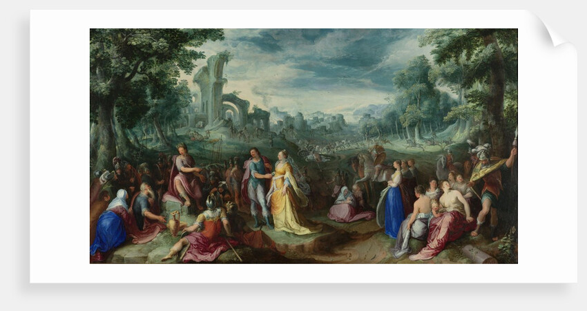 The Continence of Scipio, 1600 by Karel Van Mander