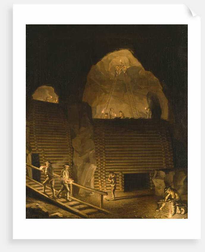 Falun Copper Mine, c.1784 by Pehr Hillestrom