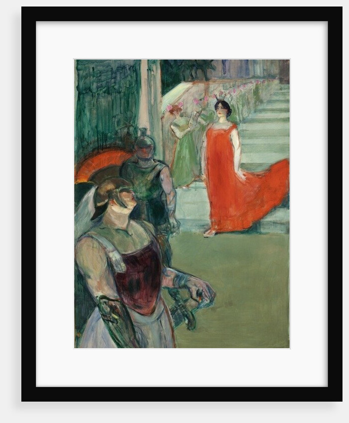 The Opera 'Messalina' at Bordeaux, 1900-1901 by Henri de Toulouse-Lautrec