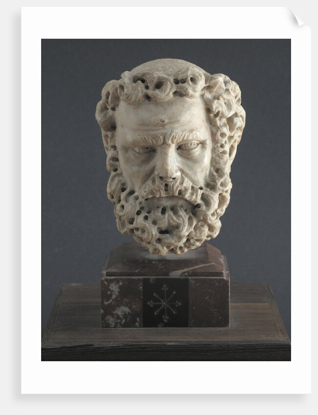 Head of a Bearded Man, 1312-14 by Giovanni Pisano