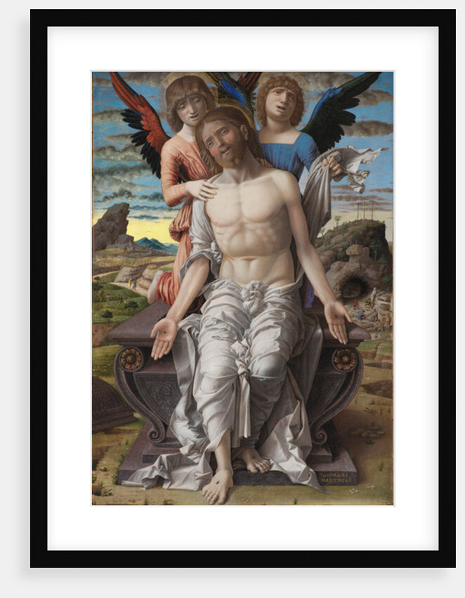 Christ as the Suffering Redeemer, 1495-1500 by Andrea Mantegna