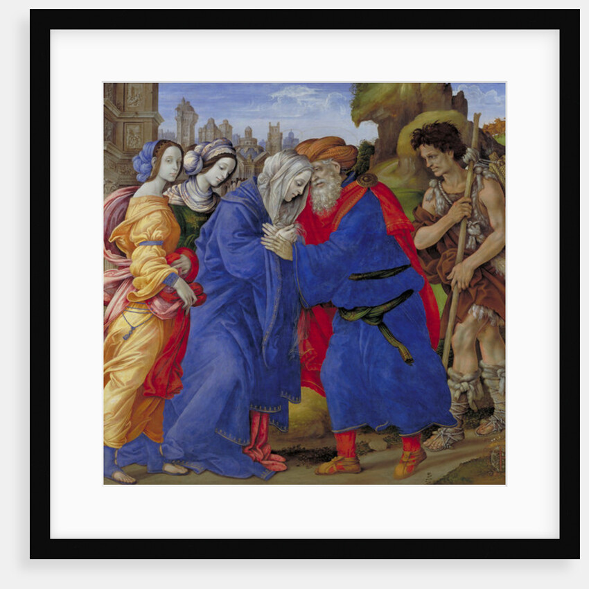 The Meeting of Joachim and Anne outside the Golden Gate of Jerusalem, 1497 by Filippino Lippi