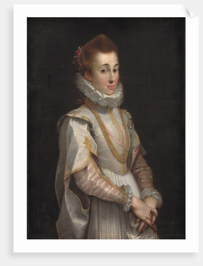 Portrait of a Young Lady, c.1600 by Federico Fiori Barocci or Baroccio