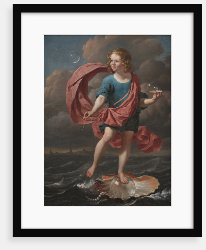 Boy Blowing Soap Bubbles. Allegory on the Transitoriness and the Brevity of Life, 1663 by Karel Dujardin
