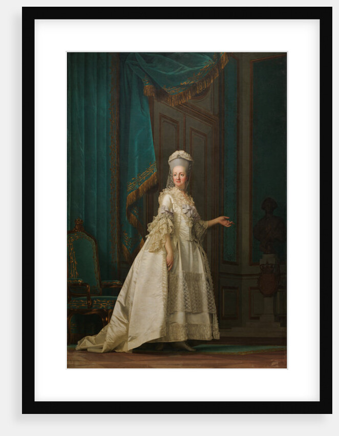 The Dowager Queen Juliane Marie of Denmark, 1776 by Vigilius Erichsen