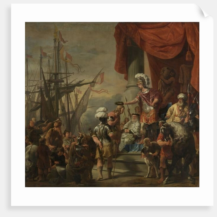 Aeneas at the Court of Latinus, c.1661-c.1664 by Ferdinand Bol